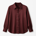 Burgundy Silk - Hallstona Shirts