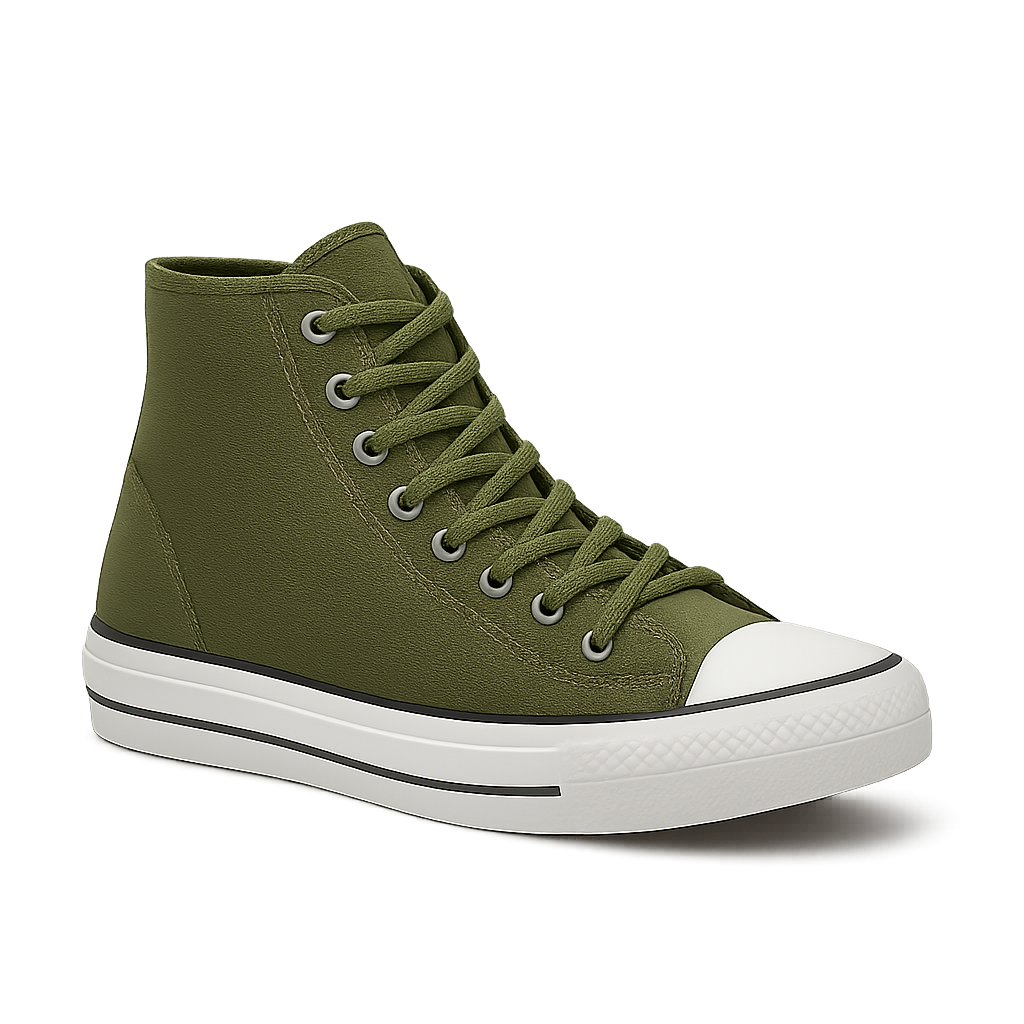 Canvas High-Tops - Hallstona Shoes