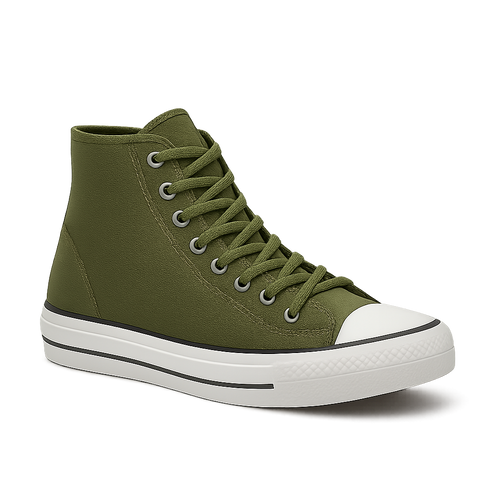 Canvas High-Tops - Hallstona Shoes