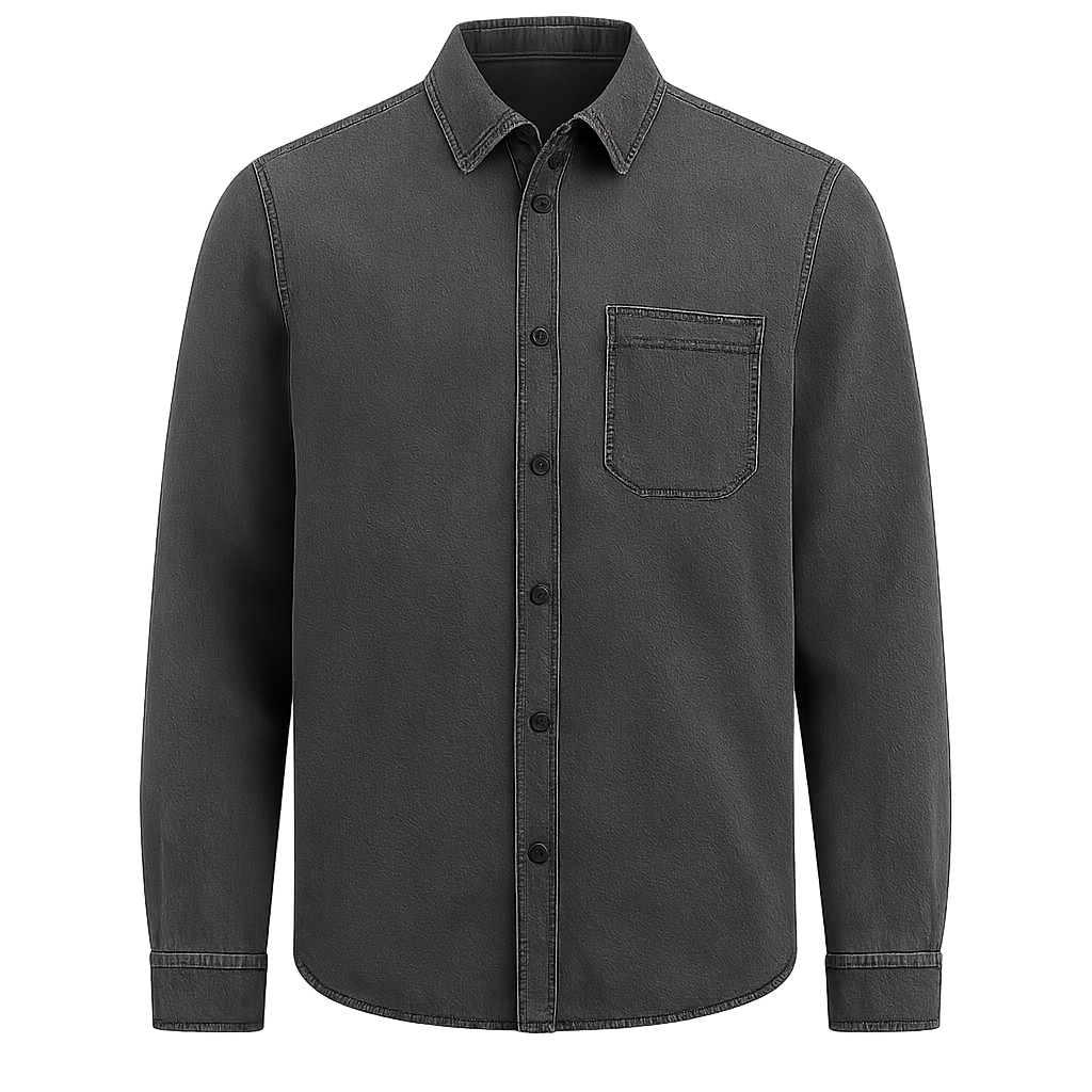Charcoal Denim Craft - Hallstona Shirts