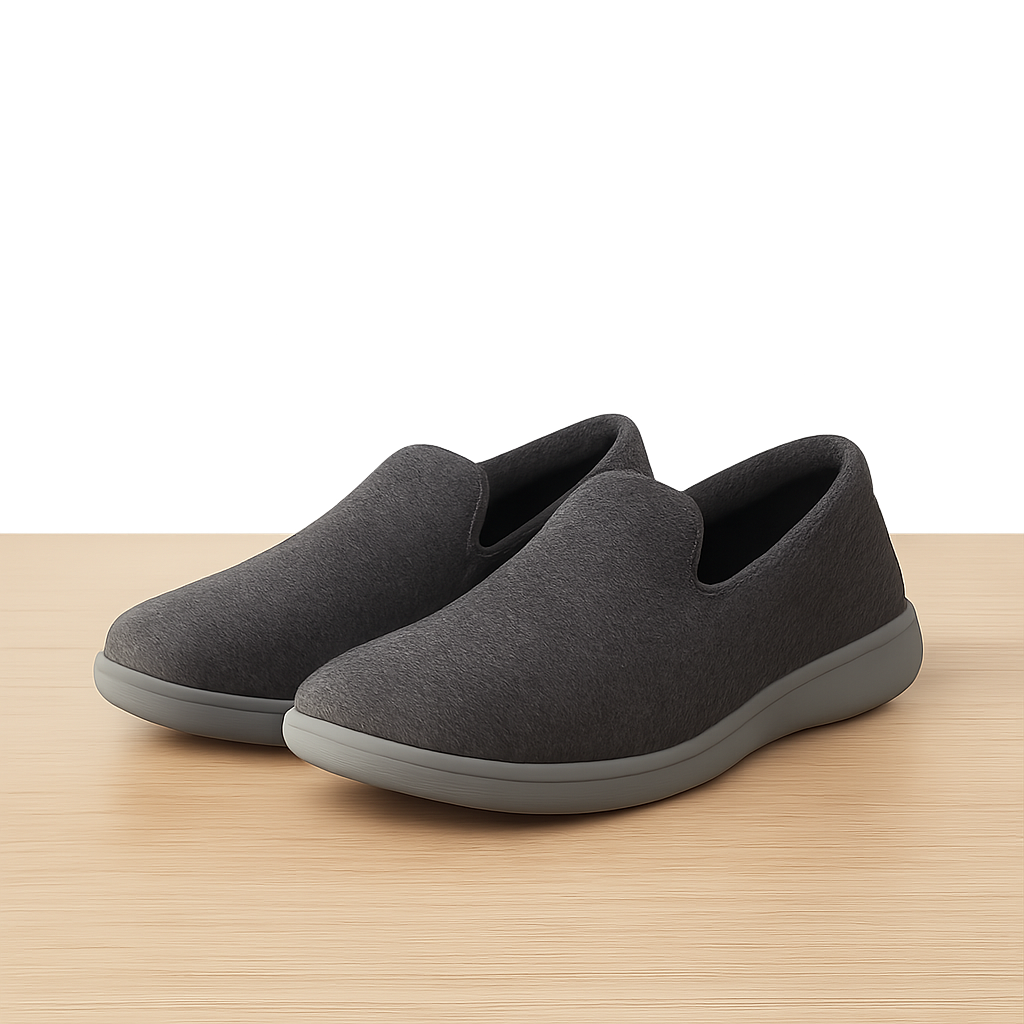 Wool Slip-Ons - Hallstona Shoes